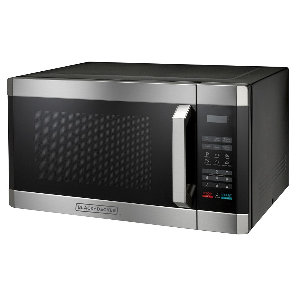 BLACK+DECKER Range Microwave with Top Mount Air Recirculation Vent