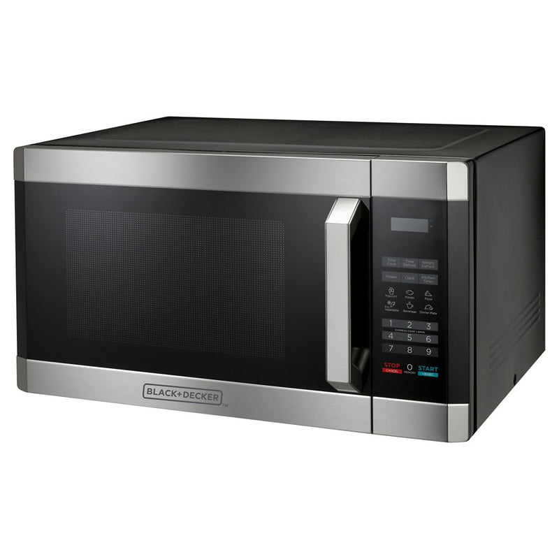 Black+Decker EM044KINP10A Over The Range 1.6 Cu. Ft. Microwave, Stainless Steel