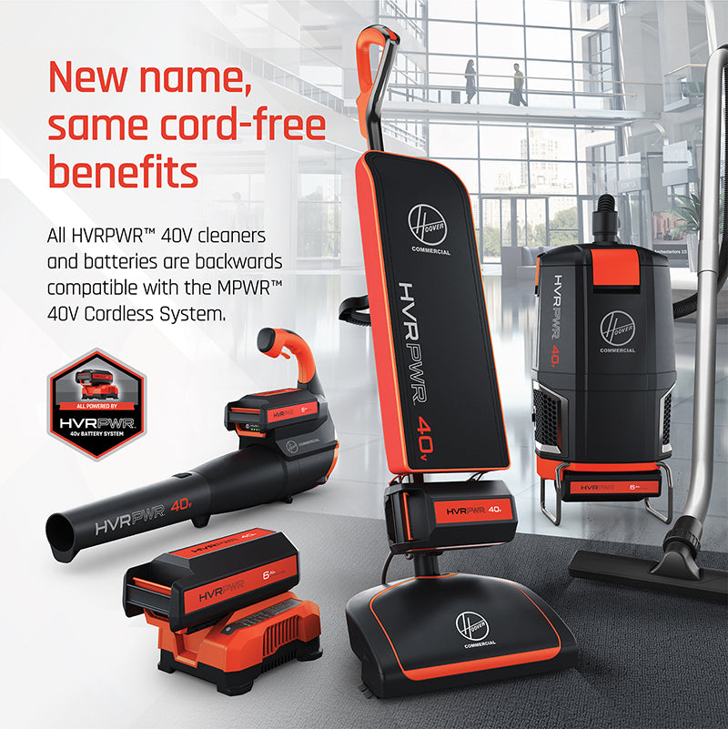 Aspiradora vertical inalámbrica Hoover de 40 V