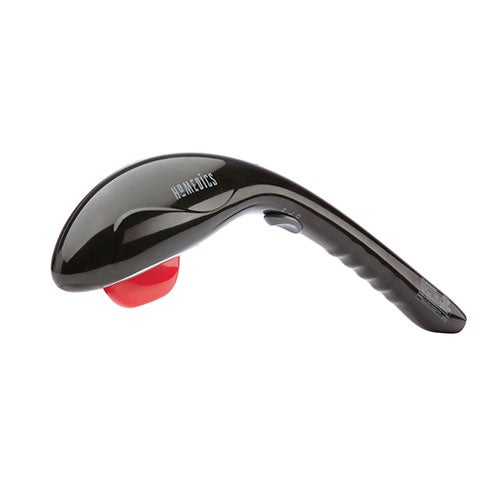 Homedics Cordless Percussion Body Massager with Soothing Heat Black