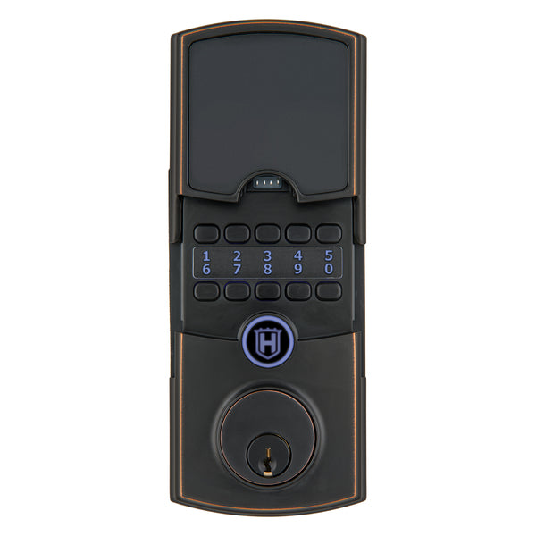 Array By Hampton 23541-119 Barrington 1.5 Smart Wi-Fi Connected Door Lock