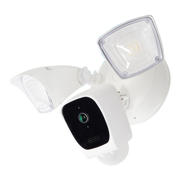 Array By Hampton HM1007W 2,500-Lumen 1080p Full HD Outdoor Wi-Fi Smart Floodlight Security Camera