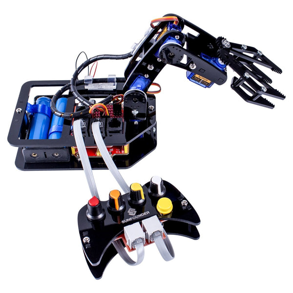 Hamilton Buhl STEAM Robo-Arm Kit for Arduino - Programmable 4-Axis Robot Arm Smart Toys Hamilton Buhl