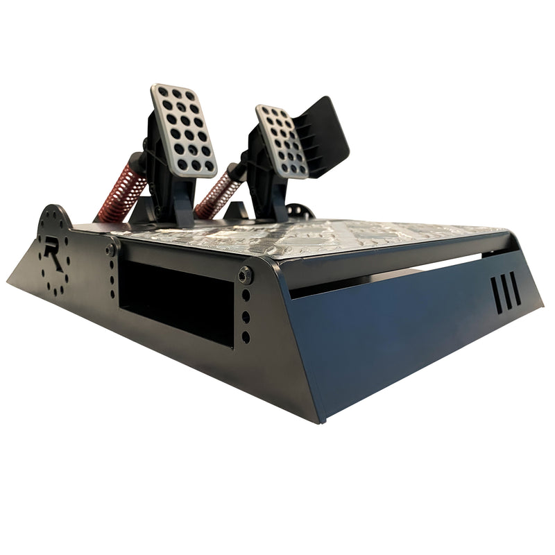 force feedback sim racing pedals RS30 Ultra Force Feedback Driving Racing Wheel Suede Leather Cover Instant Gear Shifters