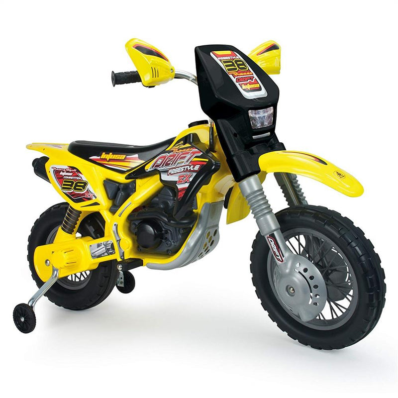 Injusa Motocross Drift ZX Kids Dirt Bike 12v | Free Shipping | Wellbots