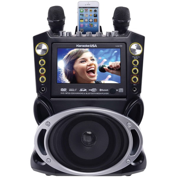Karaoke USA Bluetooth Karaoke Machine | Free Shipping | Wellbots