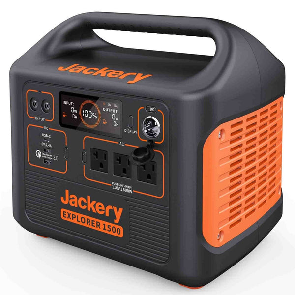 Jackery Solar Generator 1500 (Jackery 1500 + 2 X SolarSaga 100W)