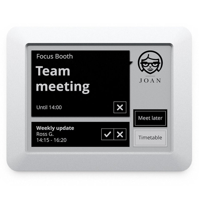 JOAN MANAGER 6" - Interactive Conference Room Scheduler Health & Home JOAN