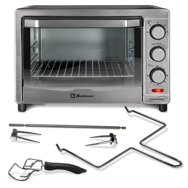 Koblenz 24-Liter Kitchen Magic Collection Oven with Rotisserie | Free Shipping | Wellbots