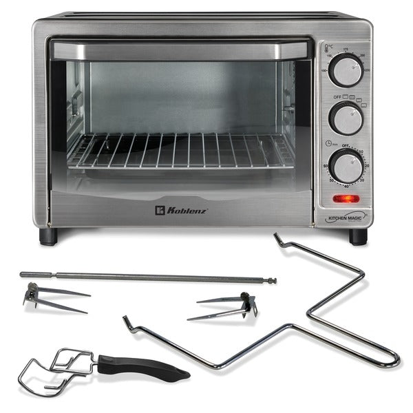 Koblenz 24-Liter Kitchen Magic Collection Oven with Rotisserie | Free Shipping | Wellbots