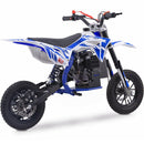 Moto de cross a gasolina para niños de 2 tiempos y 52 cc MotoTec Villain