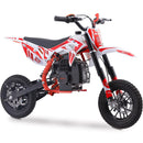 Moto de cross a gasolina para niños de 2 tiempos y 52 cc MotoTec Villain