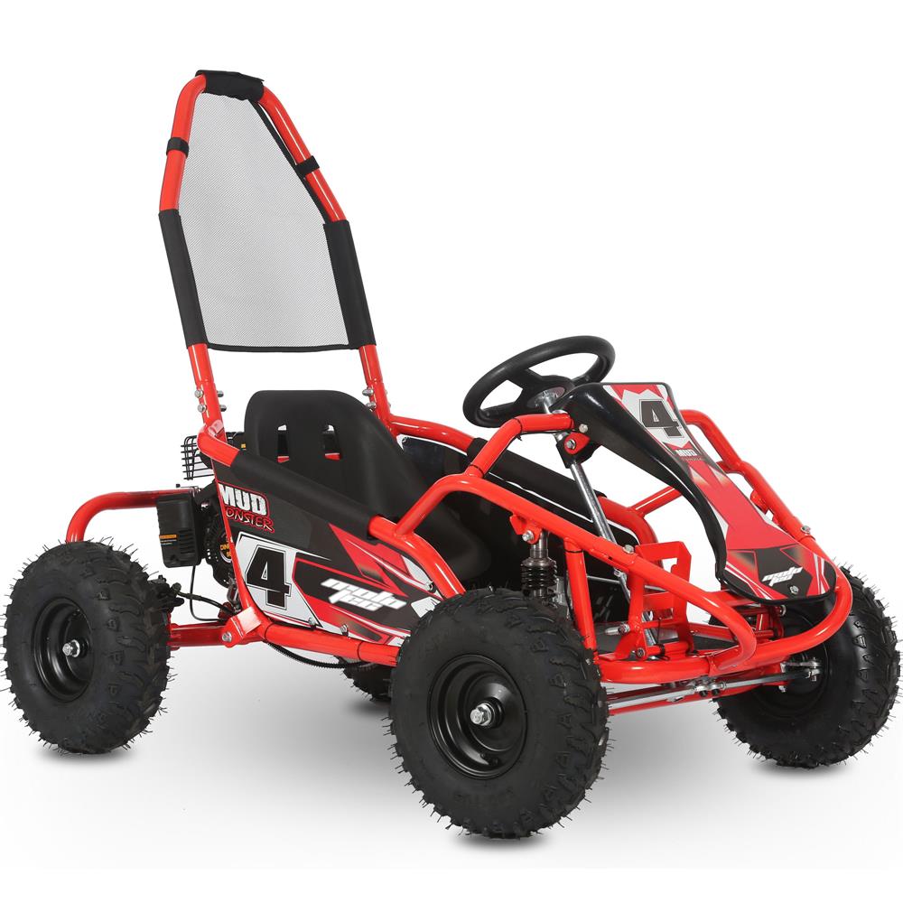 MotoTec Mud Monster 98cc Go Kart Full Suspension | Free Shipping