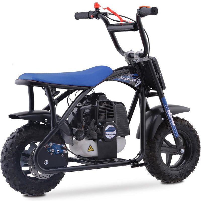 MotoTec Bandit 52cc 2-Stroke Kids Gas Mini Bike