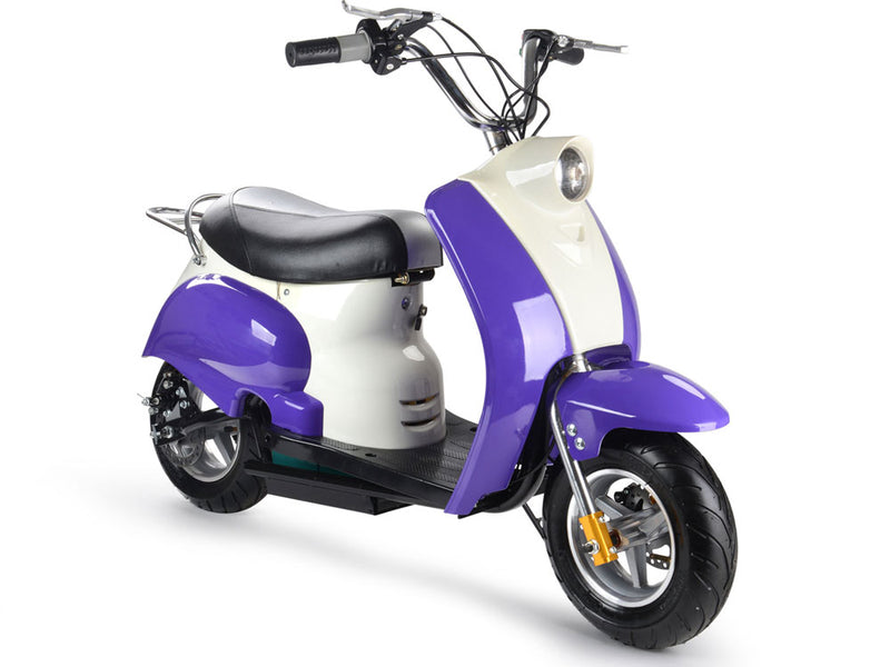 MotoTec Electric Moped 24v | Free Shipping | Wellbots