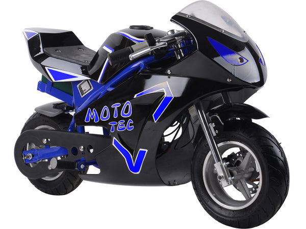 MotoTec Electric Pocket Bike GT 36v 500w | Free Shipping | Wellbots