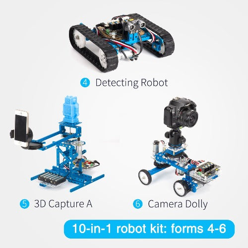 Makeblock Ultimate 2.0 review - A multi-function 10-in-1 educational robot  kit - CNX Software