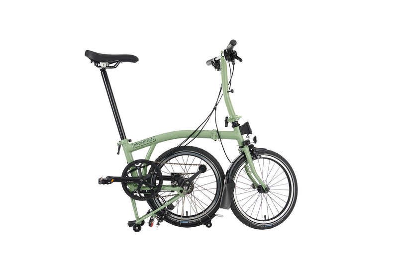 Green brompton bike deals