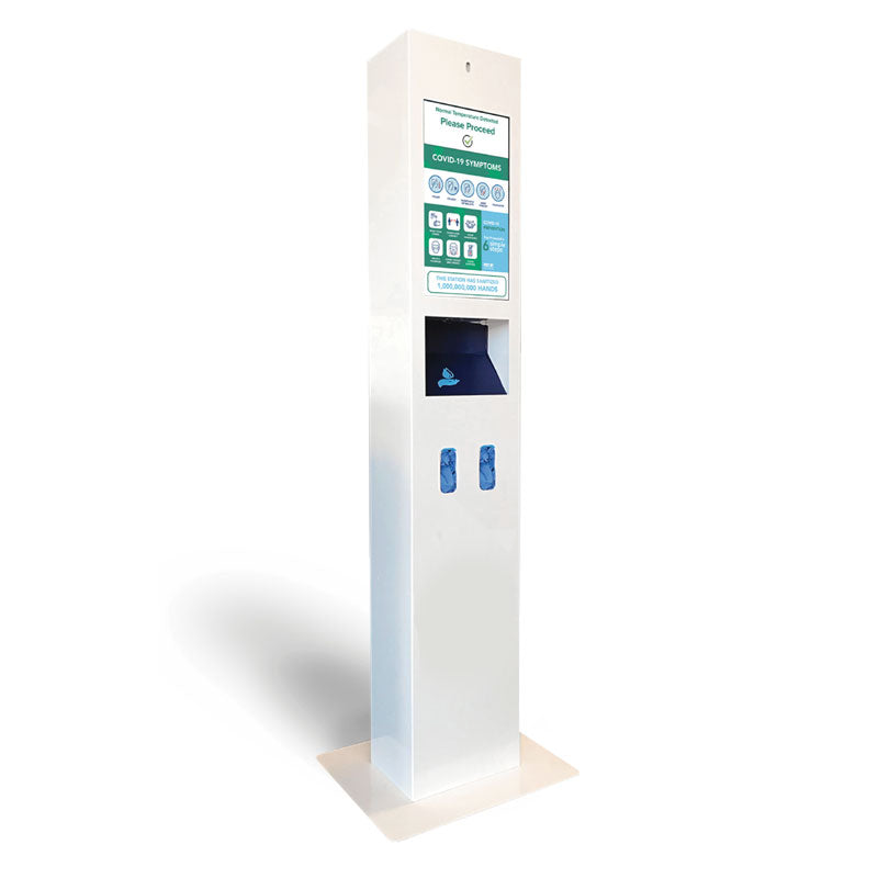 Mustang Professional Safezone Kiosk w/ Digital Display