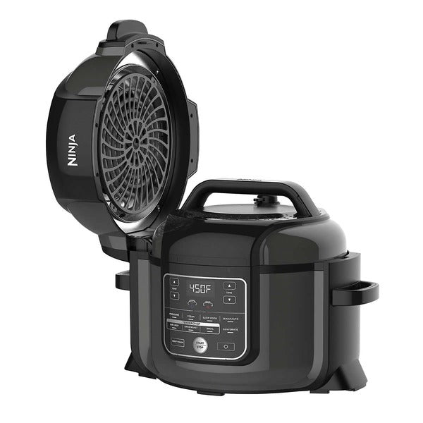 Ninja OP350CO EAB Refurbished Foodi Pressure Cooker with TenderCrisp and Dehydrator