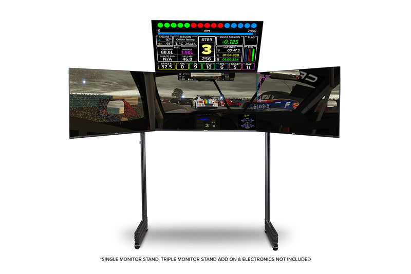 Next Level Racing NLR-E007 Elite Freestanding Overhead / Quad Monitor Stand Add-On