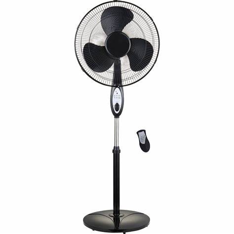 Optimus 18" Oscillating Stand Fan with Remote