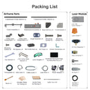 Máquina de corte y grabado láser Ortur LM2 Pro S2 de 15 000 mm/min y 10 W y 5 W