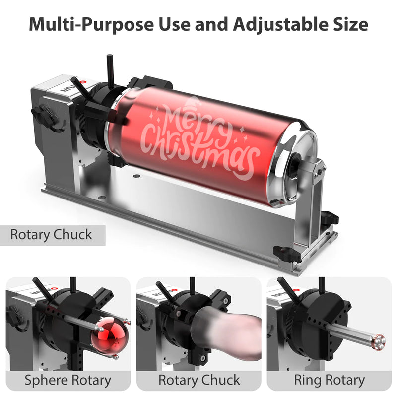 Ortur Y-axis Rotary Chuck for Laser Engraver (YRC1.0)
