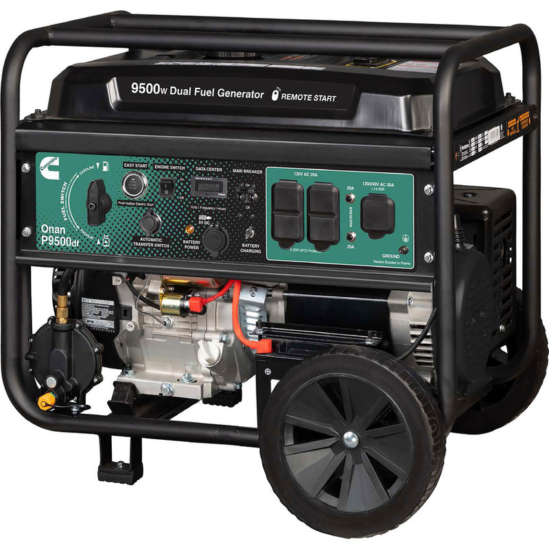 GENERADOR DE COMBUSTIBLE DUAL CUMMINS ONAN P9500df
