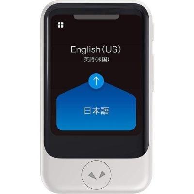 Pocketalk Portable Voice Translator with Built-in Data and Camera Audio & Video Pocketalk
