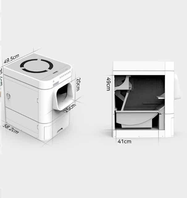 Wellbots /PurrSong LavvieBot S Robotic Litter box