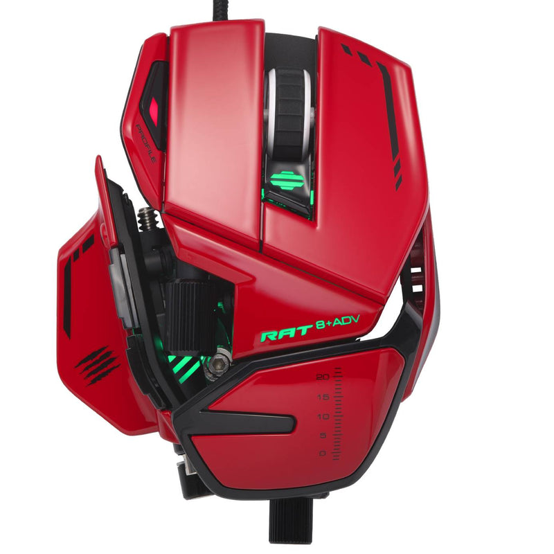 Madcatz R.A.T. 8+ ADV Highly Customizable Optical Gaming Mouse