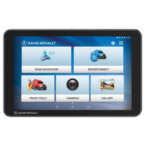 Rand McNally 052802230X 8-Inch TND Tablet 85 with Built-in Dash Cam | Free Shipping | Wellbots