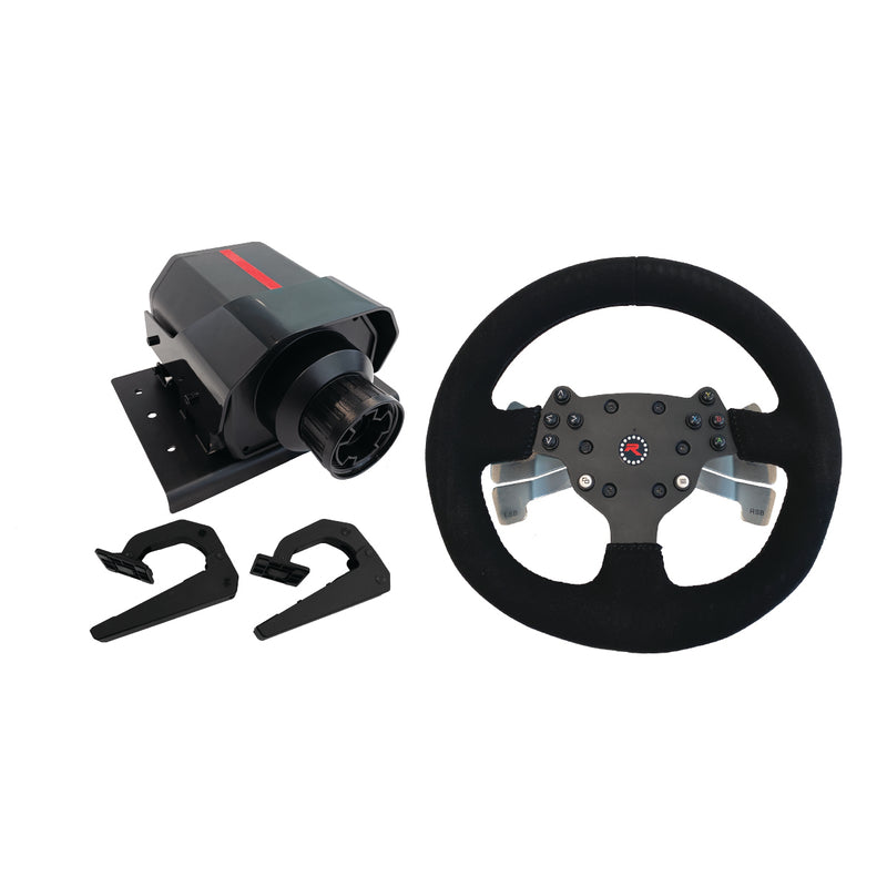 force feedback pedals GTR Simulator RS30 Force Feedback Ultra Wheel and V3 Pro Pedals