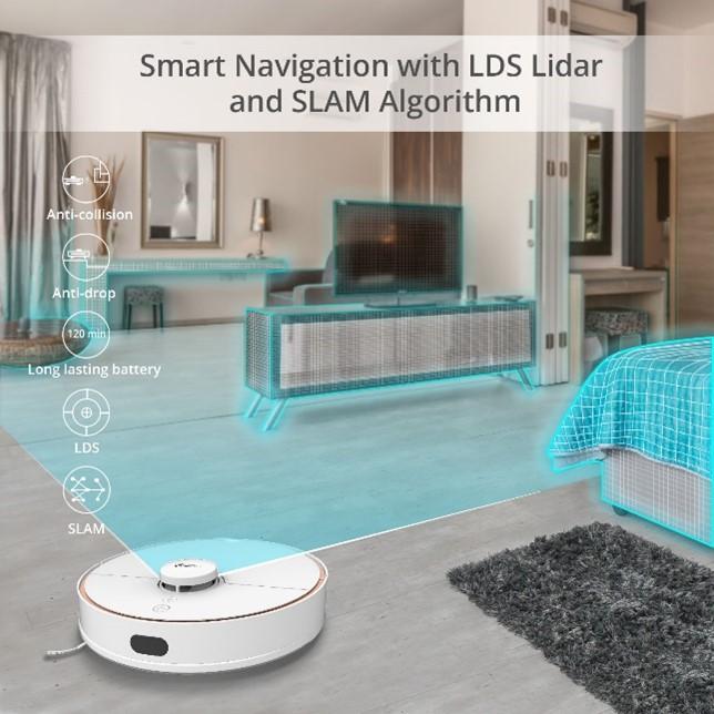 360 S7 LiDAR Robot Vacuum Cleaner & Mop Cleaning Robots 360