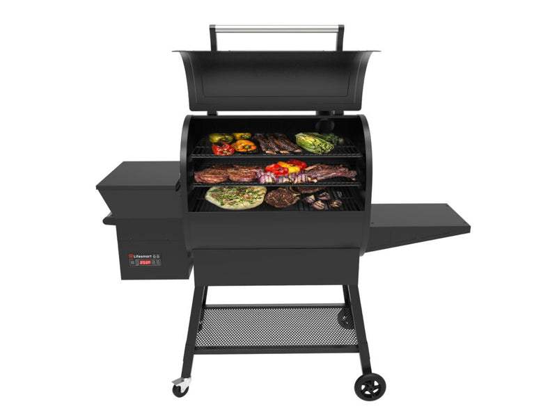 Lifesmart Pellet Grill and Smoker, 1500 sq. in.
