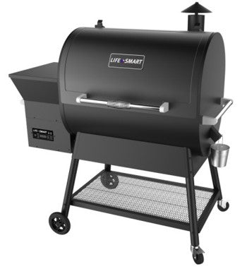 Lifesmart Pellet Grill and Smoker, 1500 sq. in.