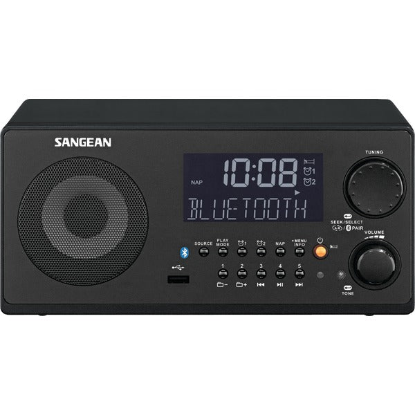 Sangean FM-RBDS/AM/USB Bluetooth Digital Tabletop Radio with Remote