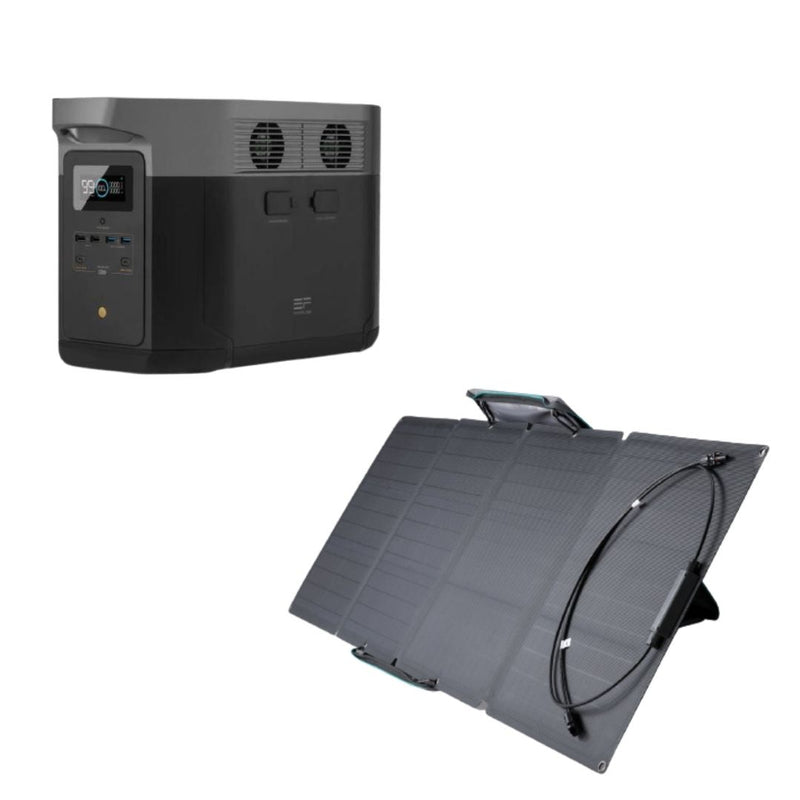 Ecoflow DELTA Max Portable Power Station + 110W Solar Panel