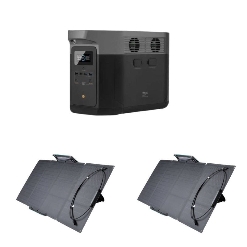 Ecoflow DELTA Max Portable Power Station + 110W Solar Panel