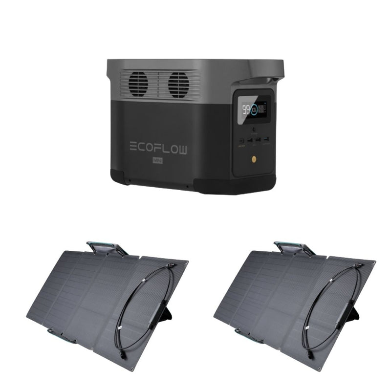 Ecoflow DELTA Mini Power Station + 110W Solar Panel