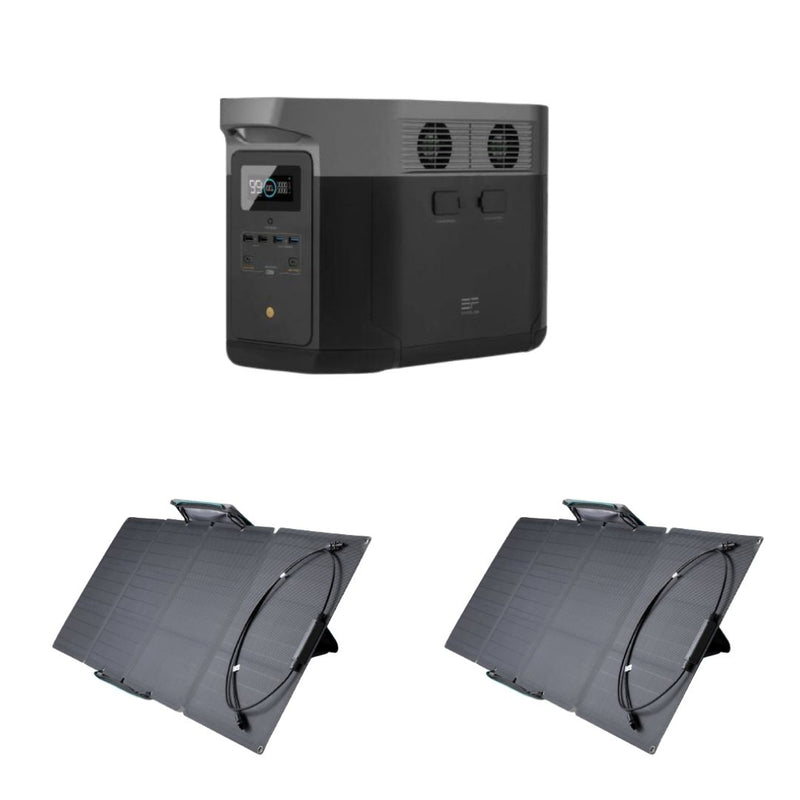 Ecoflow DELTA Max Portable Power Station + 160W Solar Panel