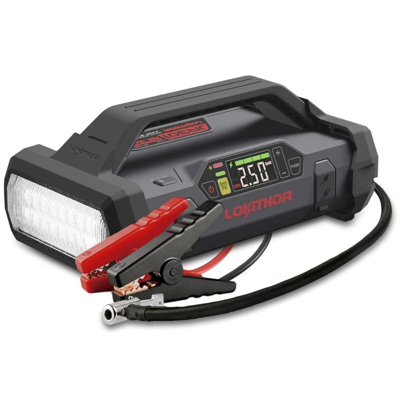 Lokithor JA301 Jump Starter with Air Compressor