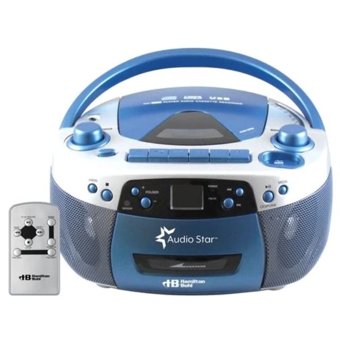 HamiltonBuhl AudioStar Alpha 6-Station Listening Center Smart Toys Hamilton Buhl