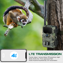 Cámara de rastreo inalámbrica con tarjeta SIM Campark TC14 de 24 MP y celular 