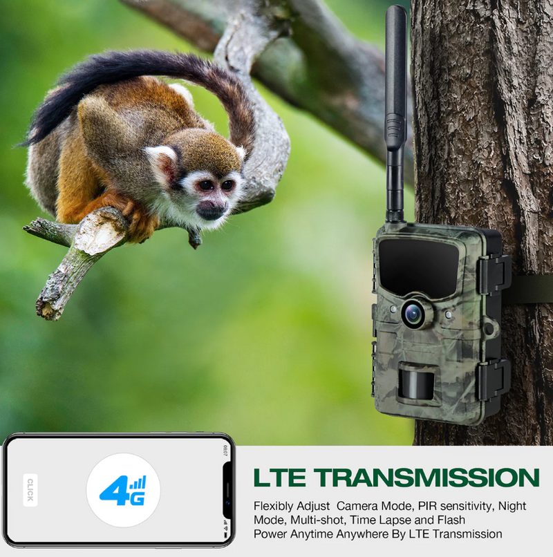 Campark TC14 24MP Wireless Cellular Trail Camera With Sim Card