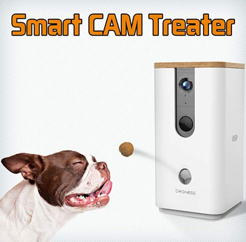 Smart Treat Dispenser with 2-Way Camera for Dogs Cats, 2.4Ghz