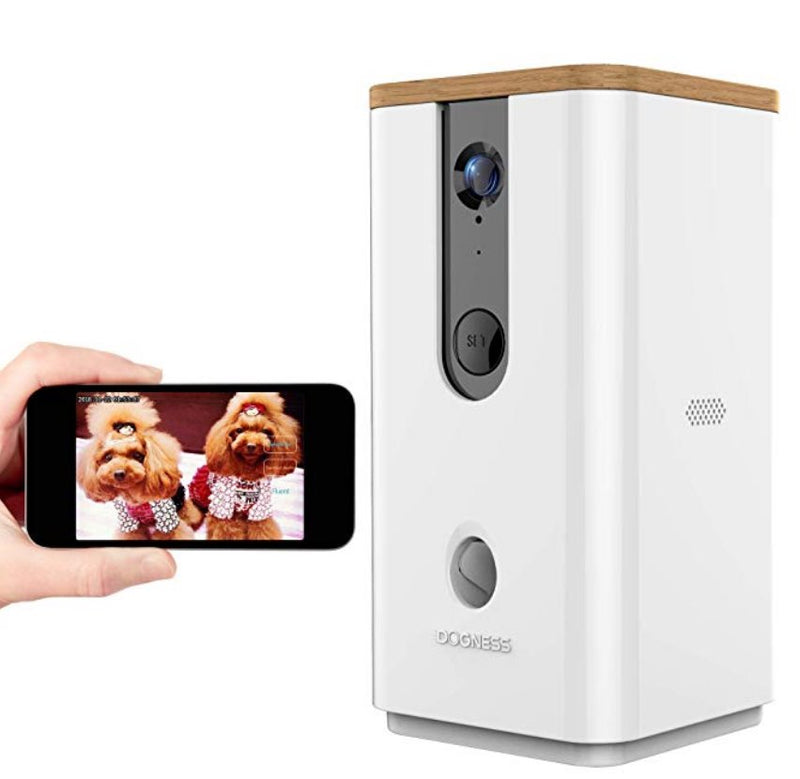 DOGNESS Pet Treat Dispenser with Camera Pets Dogness
