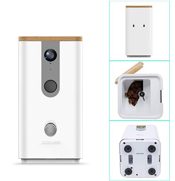 DOGNESS Pet Treat Dispenser with Camera Pets Dogness
