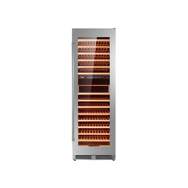 Thor Kitchen TWC2403DI 24 Inch Wine Cabinet, Dual Zone, 162 Bottles